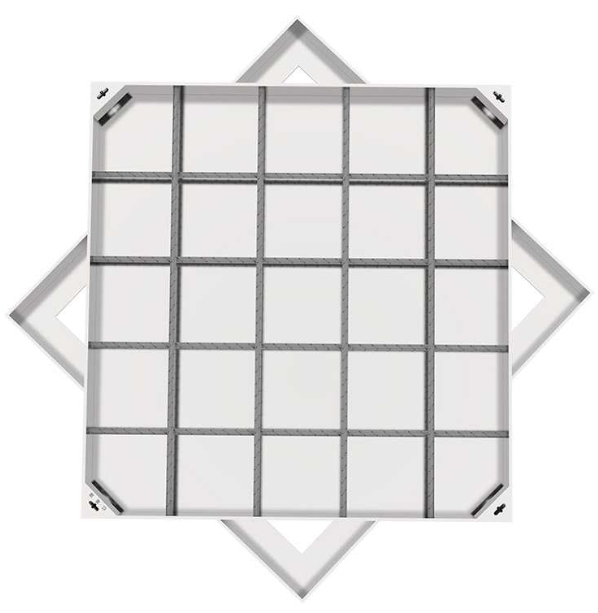 南陵不锈钢方井展示